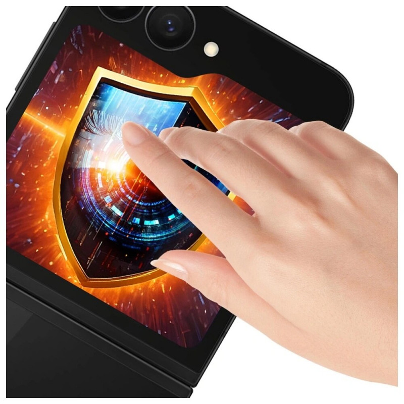 3MK Silky Matt Privacy matinė privatumo ekrano apsauginė plėvelė skirtas Samsung Galaxy Z Flip6 / Z Flip7 FE