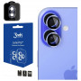 3MK Lens Protection Pro grūdinto stiklo fotoaparato objektyvo apsauga, skirta Apple iPhone 17, mėlyna