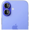 3MK Lens Protection Pro grūdinto stiklo fotoaparato objektyvo apsauga, skirta Apple iPhone 17, mėlyna