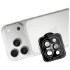 3MK Lens Protection Pro fotoaparato objektyvo grūdintas stiklas, skirtas Apple iPhone 17 Pro / 17 Pro Max, pilkas