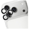 3MK Lens Protection Pro fotoaparato objektyvo grūdintas stiklas, skirtas Apple iPhone 17 Pro / 17 Pro Max, pilkas