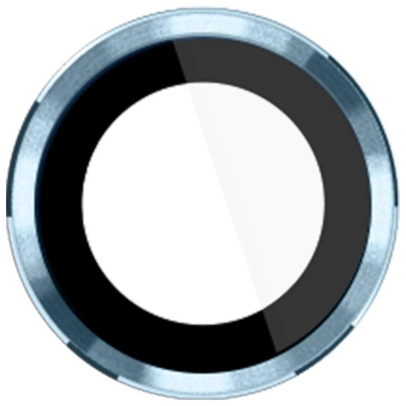 3MK Lens Protection Pro fotoaparato objektyvo grūdintas stiklas, skirtas Apple iPhone 17 Pro / 17 Pro Max, šviesiai mėlynas