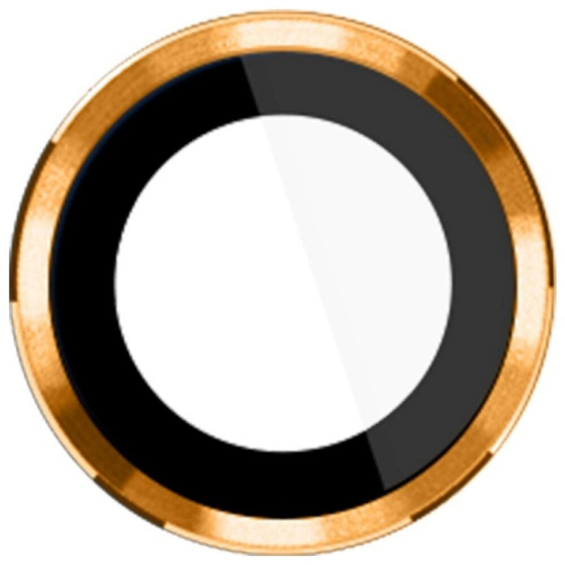 3MK Lens Protection Pro fotoaparato objektyvo grūdintas stiklas, skirtas Apple iPhone 17 Pro / 17 Pro Max, oranžinis