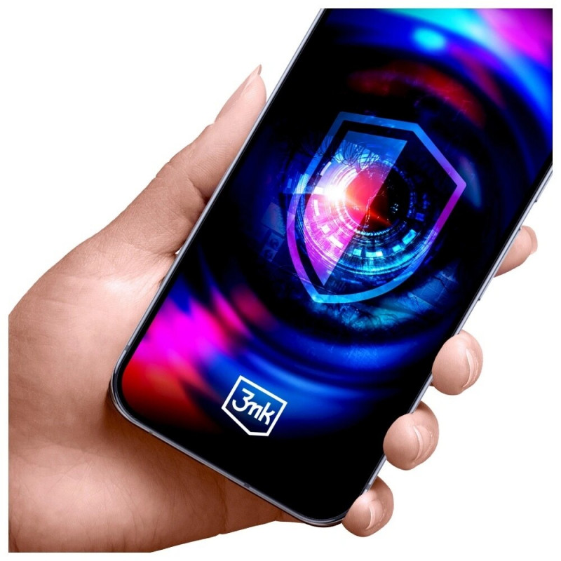 3MK HardGlass Max Privacy privatumą užtikrinantis grūdintas stiklas, skirta Samsung Galaxy S25 Edge