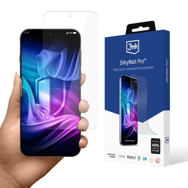 3MK Silky Matt Pro Oppo Find X9 Pro matinė ekrano apsauginė plėvelė