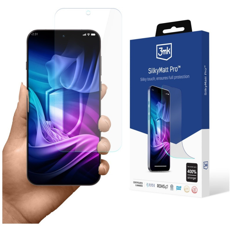 3MK Silky Matt Pro Oppo Find X9 Pro matinė ekrano apsauginė plėvelė