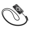 Tech-Protect C1S Rope Crossbody Strap, juodas/juodas