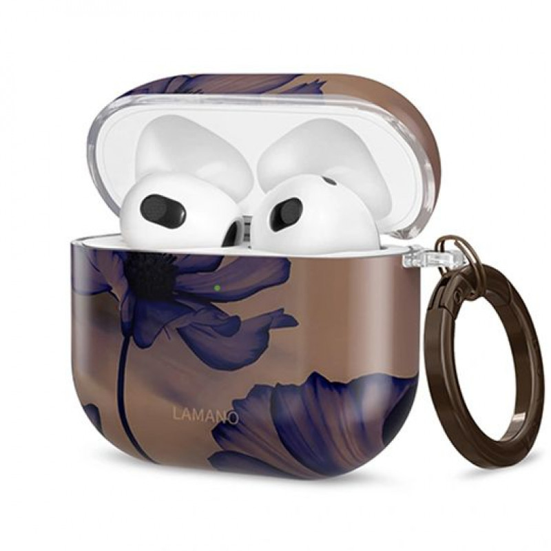 Tech-Protect Lamano dėklas Apple AirPods 4 Velvet Night