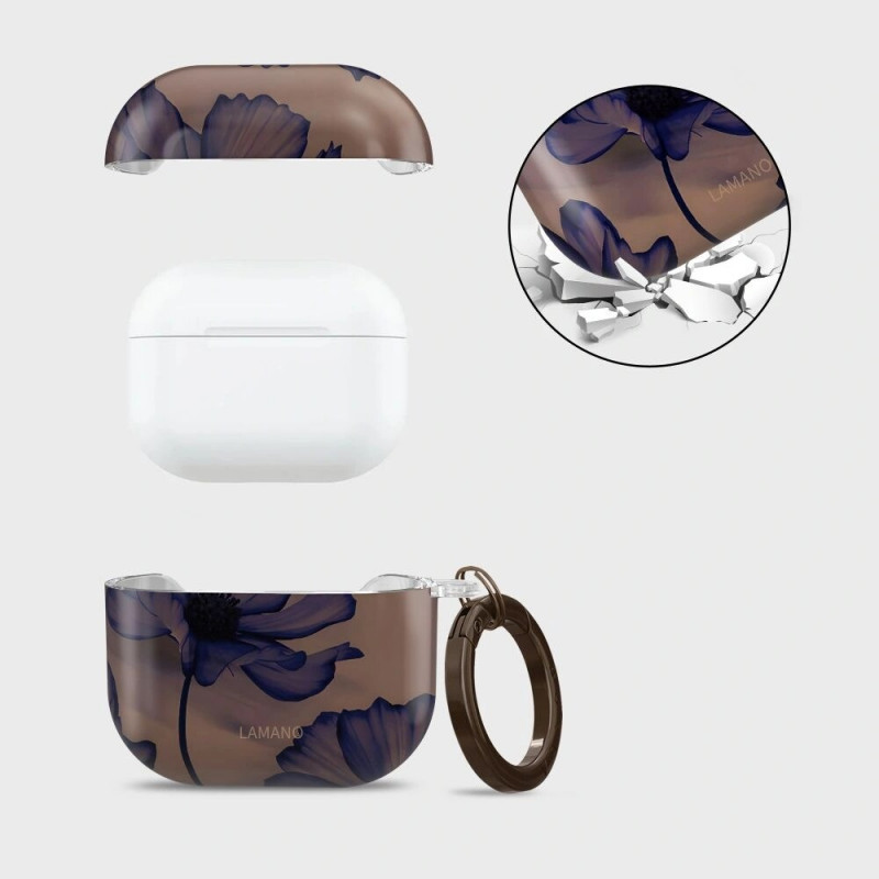 Tech-Protect Lamano dėklas Apple AirPods 4 Velvet Night