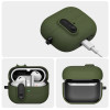 Tech-Protect Slim Hook dėklas Samsung Galaxy Buds 3 / 3 FE / 3 Pro, Olive Green