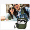 Tech-Protect Slim Hook dėklas Samsung Galaxy Buds 3 / 3 FE / 3 Pro, Olive Green