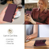 Tech-Protect piniginės tipo dėklas Xiaomi Redmi Note 15 Pro 5G THP5097, Burgundy