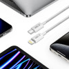 Tech-Protect Ultraboost Lite USB-C / Lightning kabelis PD27W/3A 200 cm, Cool Grey