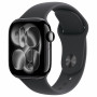 Apple Watch Series 11 GPS + Cellular (5G) 42 mm aliuminio korpusas, juodas, M/L, MF854QL/A