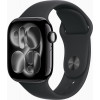 Apple Watch Series 11 GPS + Cellular (5G) 42 mm aliuminio korpusas, juodas, M/L, MF854QL/A