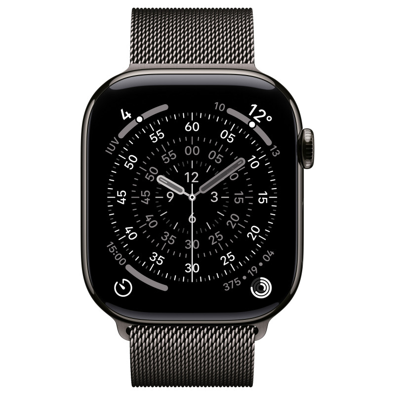 Apple Watch Series 11 GPS + Cellular 5G 42mm titano korpusas, auksinė, MFD44QL/A