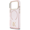 Karl Lagerfeld IML K Head dėklas KF003412, skirtas Apple iPhone 18 Pro Max / 17 Pro Max, rožinis