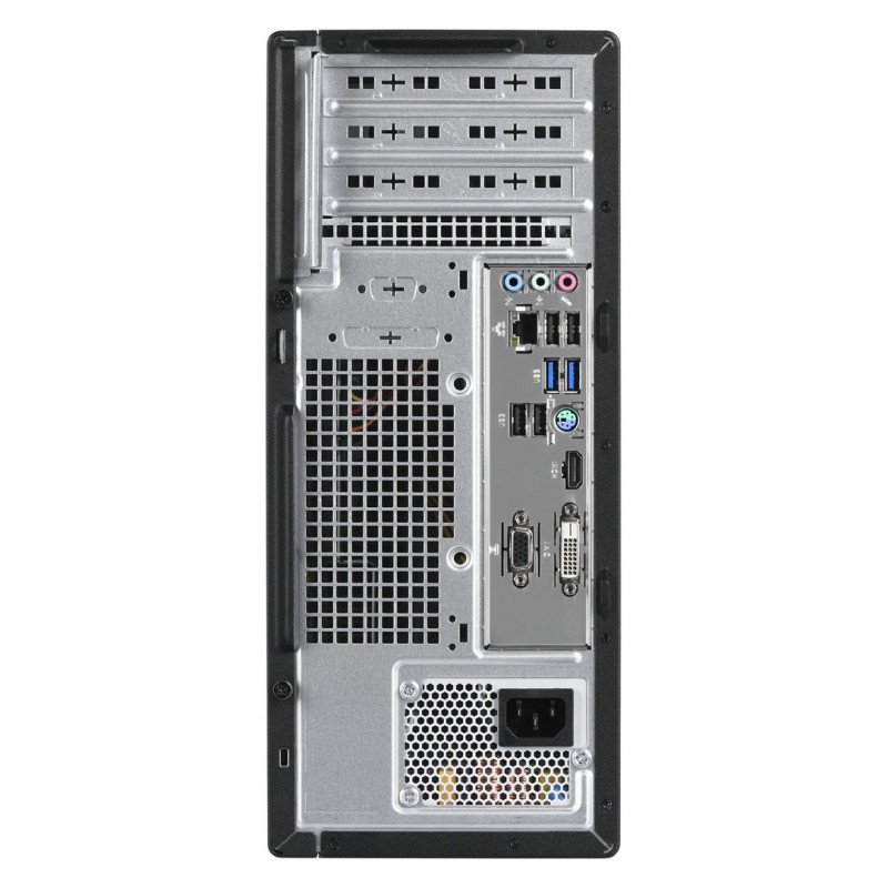 Actina Prime i3-12100 Mini Tower stacionarus kompiuteris, Intel Core i3-12100, 8 GB DDR4 RAM, 512 GB SSD, Windows 11 Home, juodas