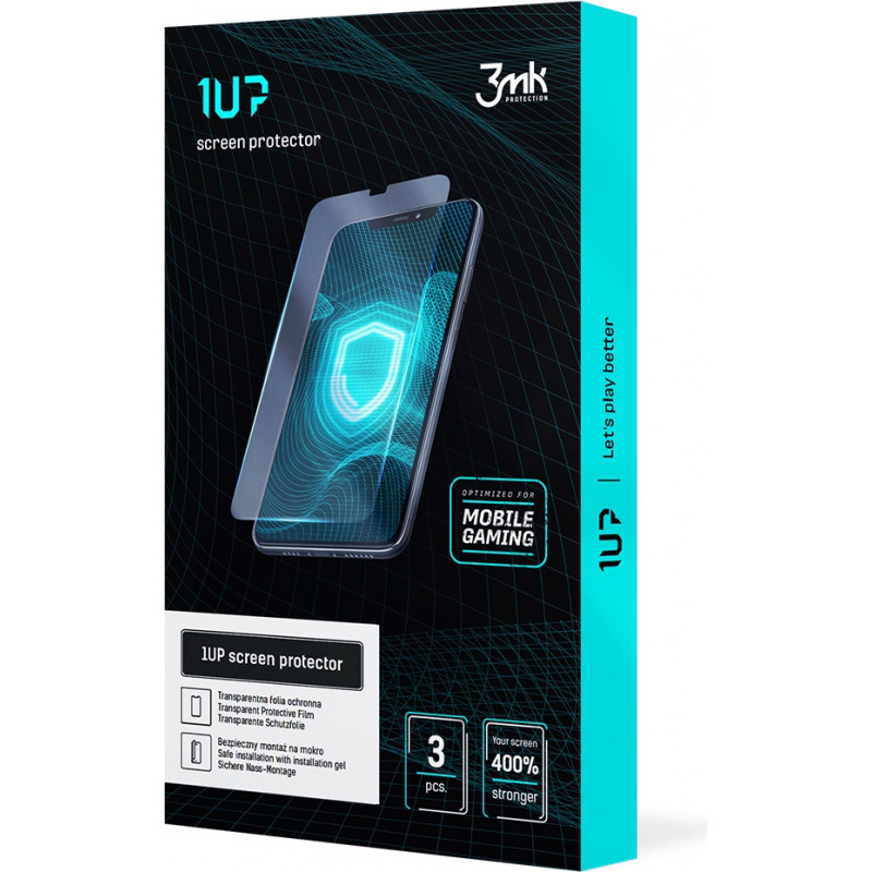 3MK 1UP žaidimų ekrano apsauginė plėvelė 3MK3709, skirta Sony Xperia 1 IV (3 vnt.)