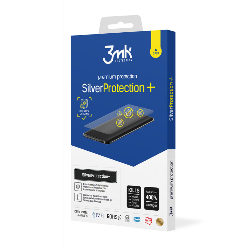 3MK SilverProtection+ antimikrobinė ekrano apsauga, skirta Motorola Edge 40 Pro 5G