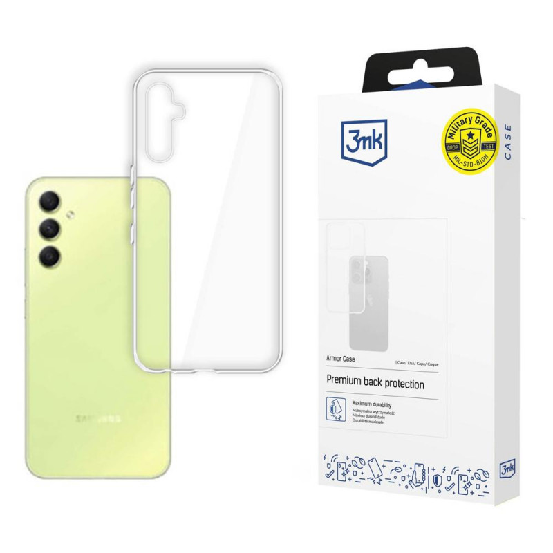 3MK Armor Case Samsung Galaxy A35 5G, skaidrus