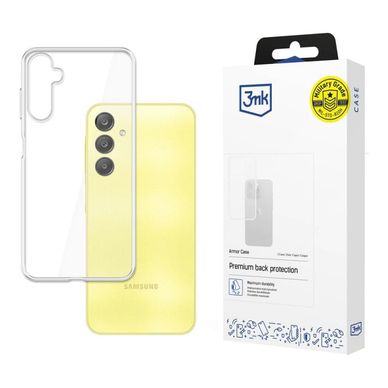 3MK Armor Case Samsung Galaxy A25 5G, skaidrus