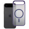 3MK Frosty MagCase dėklas Apple iPhone Air, violetinis