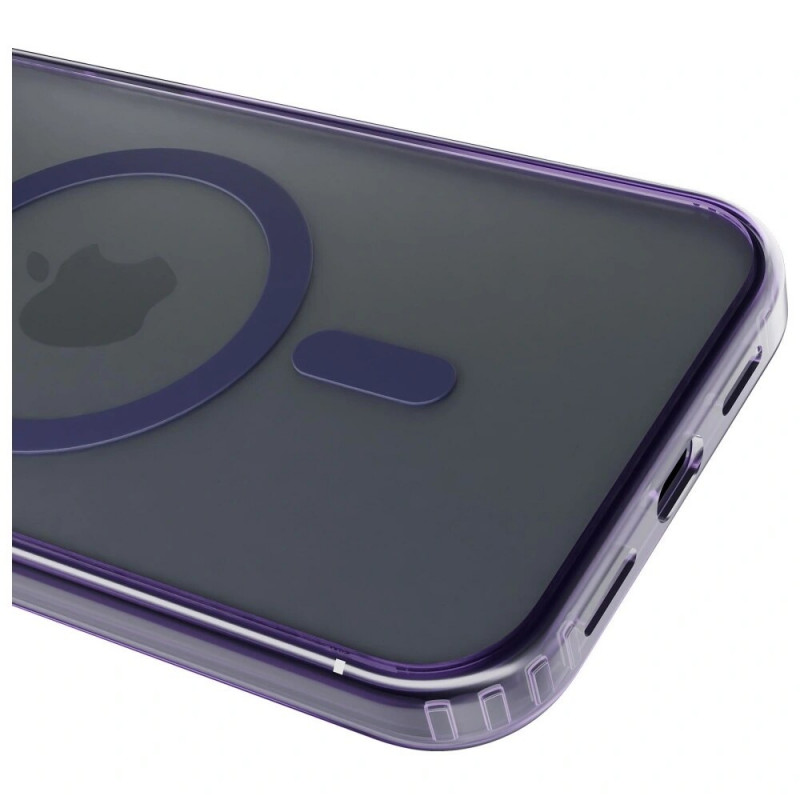 3MK Frosty MagCase Apple iPhone 17 Pro dėklas, violetinis