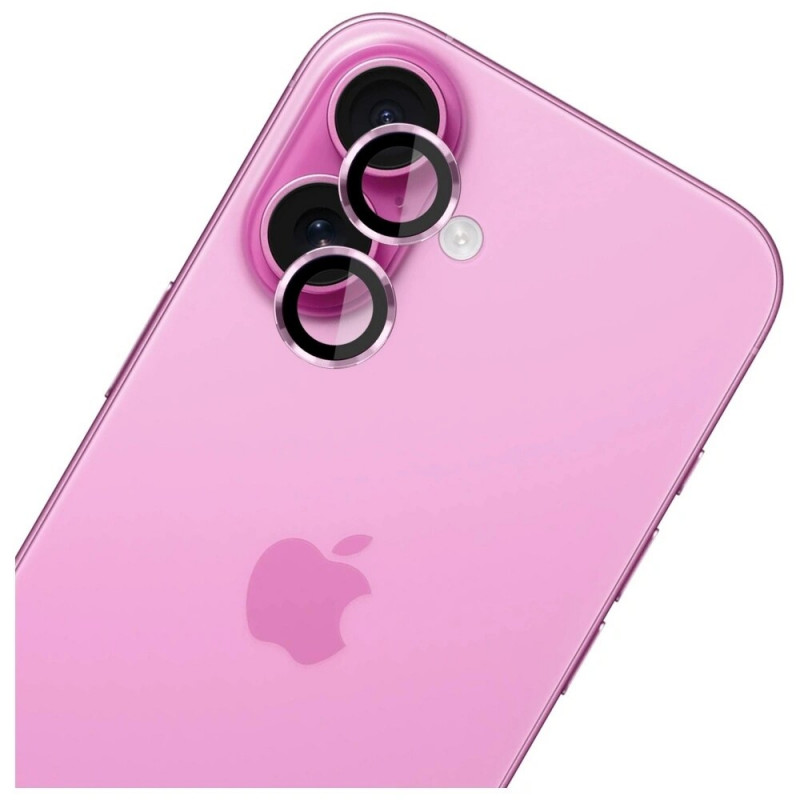 3MK Lens Protection Pro fotoaparato objektyvo apsauginis grūdintas stiklas Apple iPhone 17, violetinis