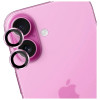 3MK Lens Protection Pro fotoaparato objektyvo apsauginis grūdintas stiklas Apple iPhone 17, violetinis