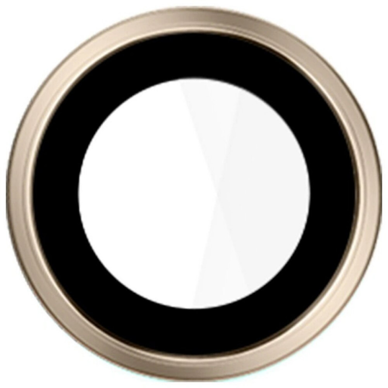 3MK Lens Protection Pro fotoaparato objektyvo grūdintas stiklas, skirtas Apple iPhone Air, auksinis