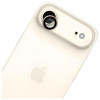 3MK Lens Protection Pro fotoaparato objektyvo grūdintas stiklas, skirtas Apple iPhone Air, auksinis