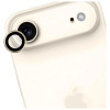 3MK Lens Protection Pro fotoaparato objektyvo grūdintas stiklas, skirtas Apple iPhone Air, auksinis