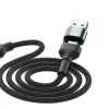 3MK Hyper Cable N-SERIES 6in1 USB-C / USB-A į USB-C / MicroUSB / Lightning kabelis, QC 3.0, 18 W (9 V / 2 A), 1.2 m, juodas