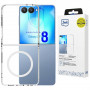 3MK Armor MagCase Samsung Galaxy Z Flip8, skaidrus