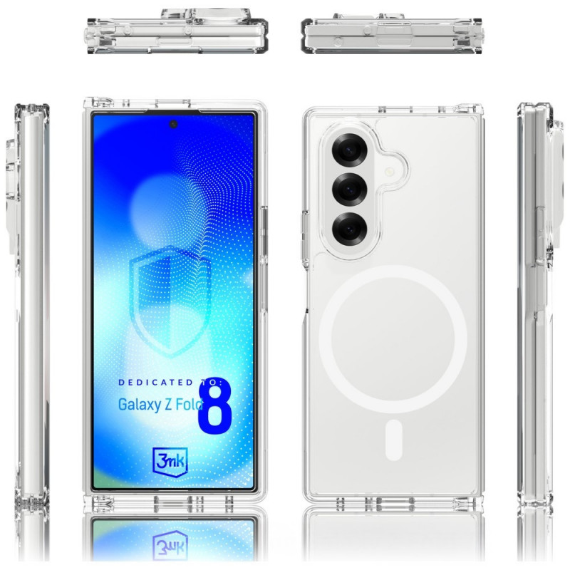 3MK Armor MagCase Samsung Galaxy Z Fold 8 Ultra, skaidrus