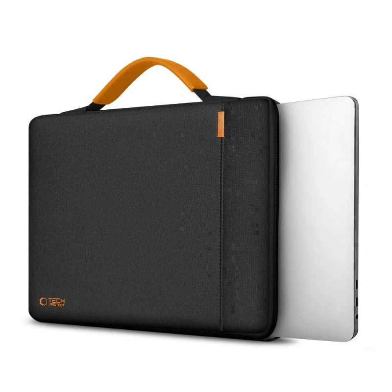 Tech-Protect Defender RS nešiojamojo kompiuterio dėklas 15-16 col., juodas