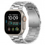 Tech-Protect Stainless nerūdijančio plieno dirželis, skirtas Apple Watch 8 / 9 / 10 / 11 / 12 / SE / Ultra (44 / 45 / 46 / 49 mm), sidabrinis