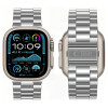 Tech-Protect Stainless nerūdijančio plieno dirželis, skirtas Apple Watch 8 / 9 / 10 / 11 / 12 / SE / Ultra (44 / 45 / 46 / 49 mm), sidabrinis