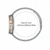 Tech-Protect Stainless nerūdijančio plieno dirželis, skirtas Apple Watch 8 / 9 / 10 / 11 / 12 / SE / Ultra (44 / 45 / 46 / 49 mm), sidabrinis