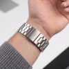 Tech-Protect Stainless nerūdijančio plieno dirželis, skirtas Apple Watch 8 / 9 / 10 / 11 / 12 / SE / Ultra (44 / 45 / 46 / 49 mm), sidabrinis