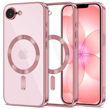 Tech-Protect Magflex MagSafe dėklas, skirtas Apple iPhone 16e / 17e, rožinio aukso