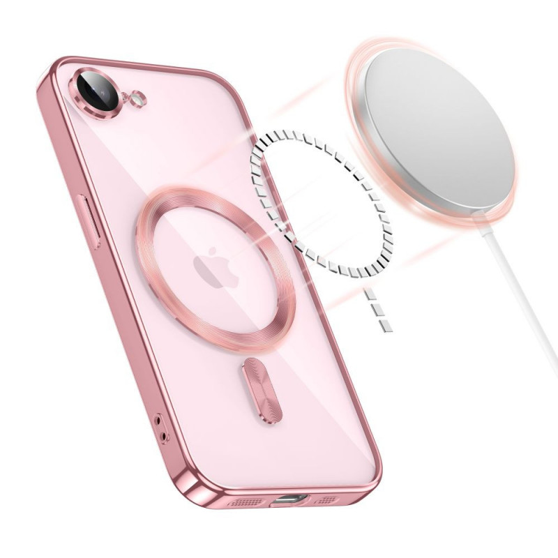 Tech-Protect Magflex MagSafe dėklas, skirtas Apple iPhone 16e / 17e, rožinio aukso