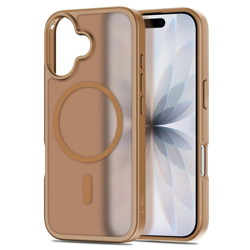 Tech-Protect BasicMag MagSafe dėklas Apple iPhone 17, rudas