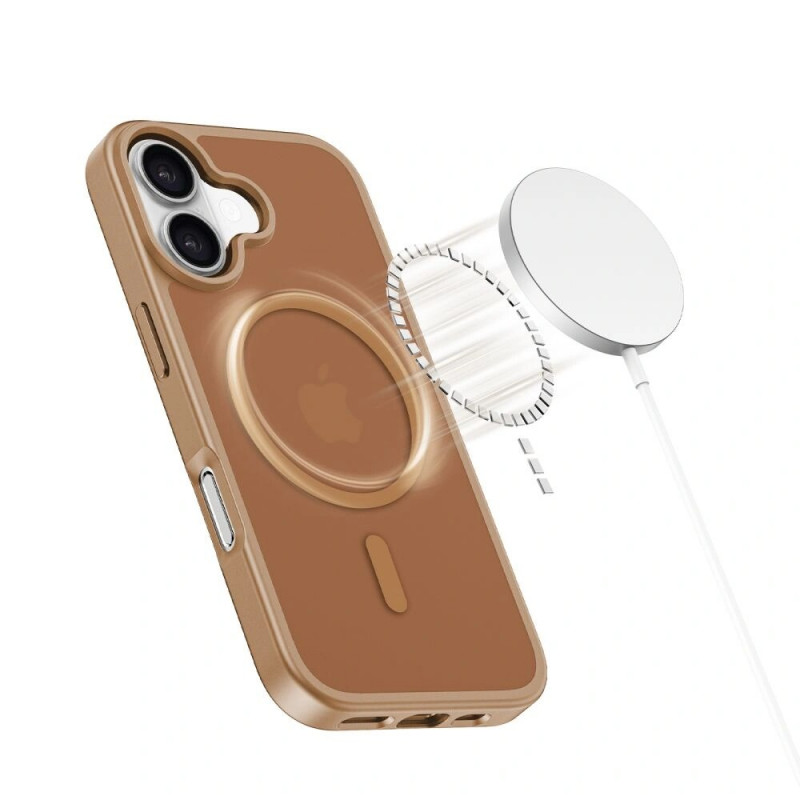 Tech-Protect BasicMag MagSafe dėklas Apple iPhone 17, rudas