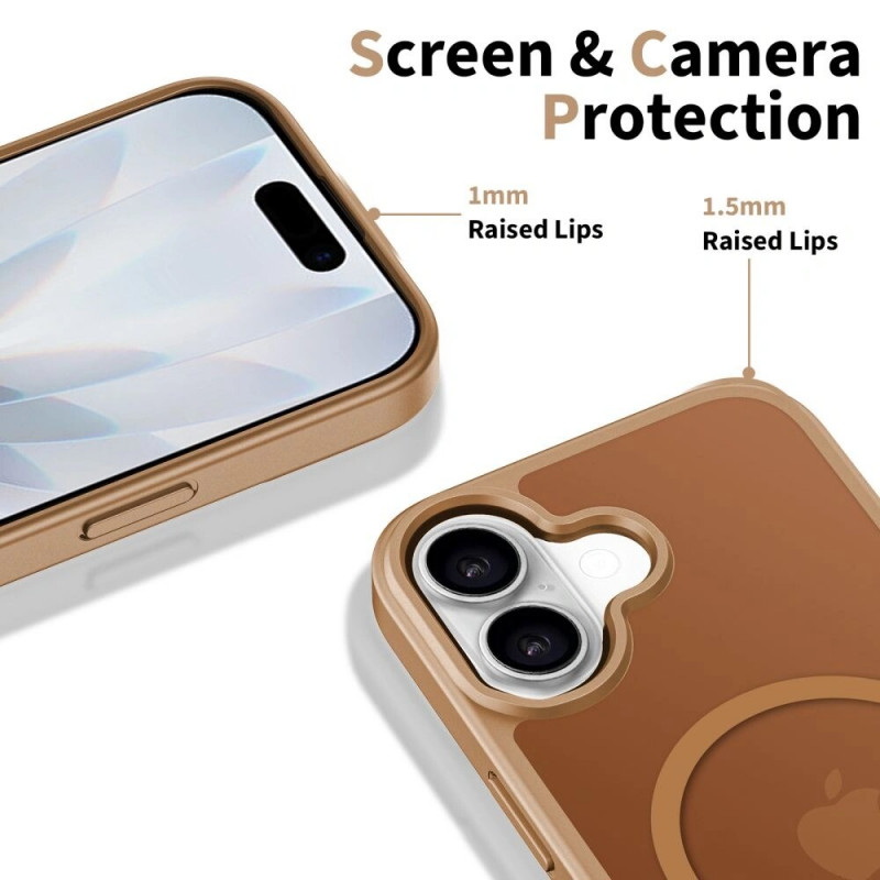 Tech-Protect BasicMag MagSafe dėklas Apple iPhone 17, rudas