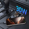 Tech-Protect CC01 2 prievadų automobilinis įkroviklis USB-A / USB-C, PD 30W / QC 3.0, juodas