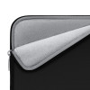 Tech-Protect NeoSlim THP3383 nešiojamojo kompiuterio 13-14 colių dėklas su aksesuarų krepšeliu, juodas