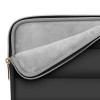 Tech-Protect Puffy THP3474 nešiojamojo kompiuterio 13-14 colių dėklas su aksesuarų krepšeliu, juodas