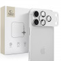 Tech-Protect Camfull Fit+ kameros objektyvo apsauga Apple iPhone 18 Pro, sidabrinė